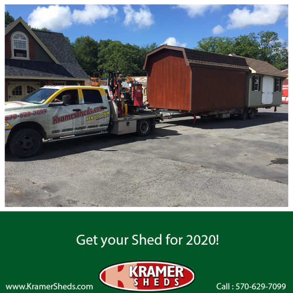 Your shed for 2020 is right here! Kramer Sheds