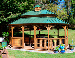 Oval Gazebos