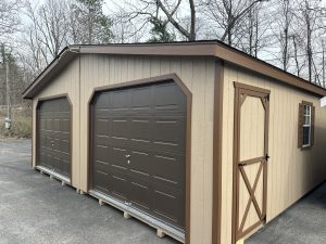 24x28 Two Car Garage in T-111