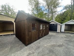 10x16 Quaker in Board & Batten