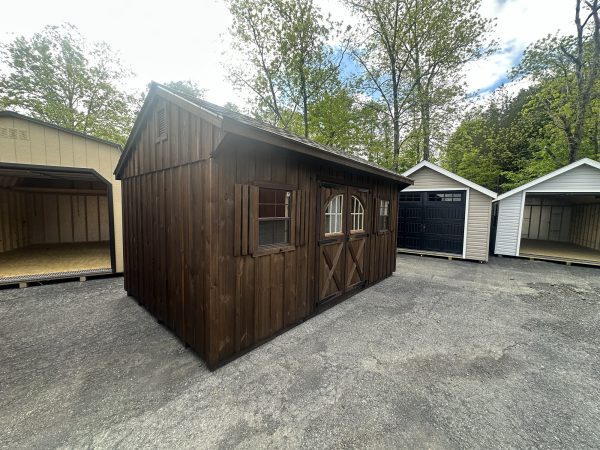 10x16 Quaker in Board & Batten
