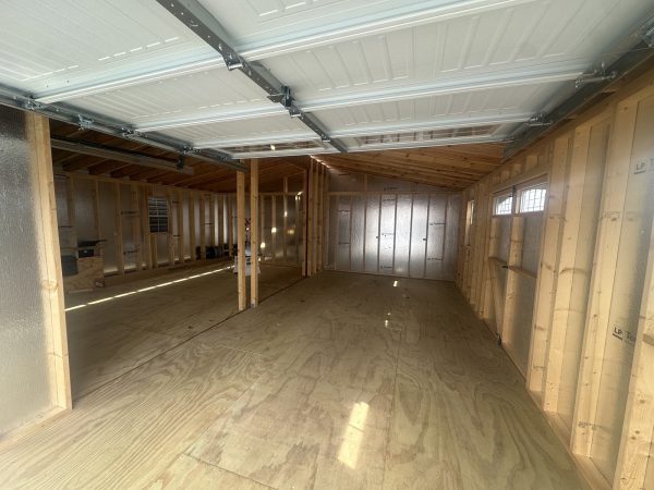 24x24 Two Car Garage in Vinyl - Image 2