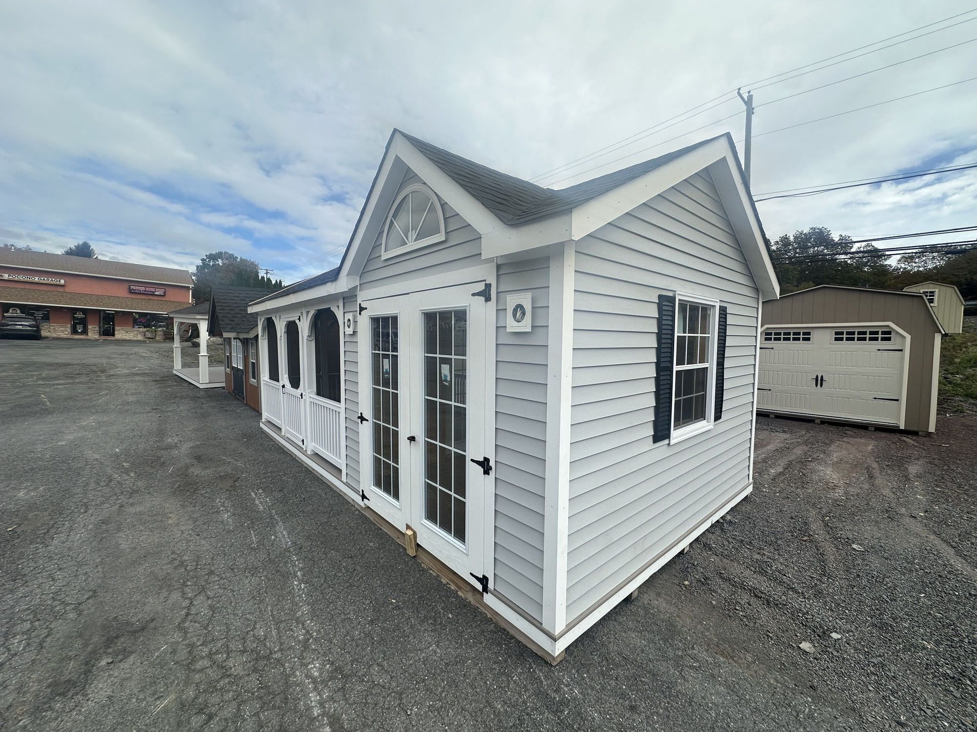 12x24 Vinyl Pool House - Image 2