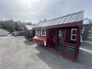 7x12 Chicken Coop Combination