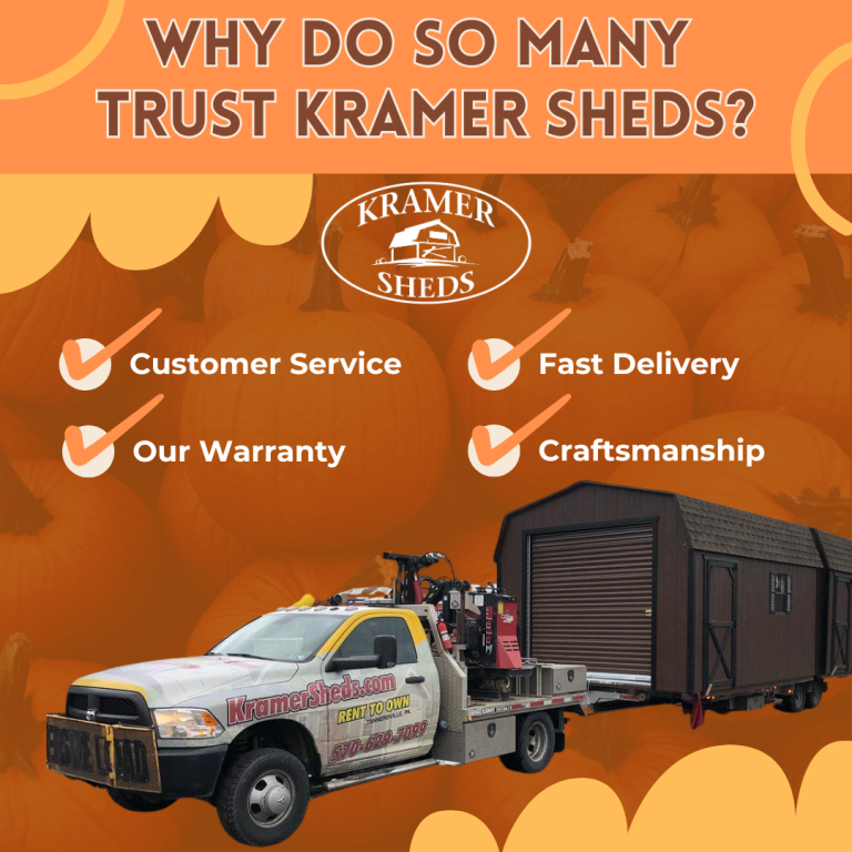 Why so many trust Kramer Sheds