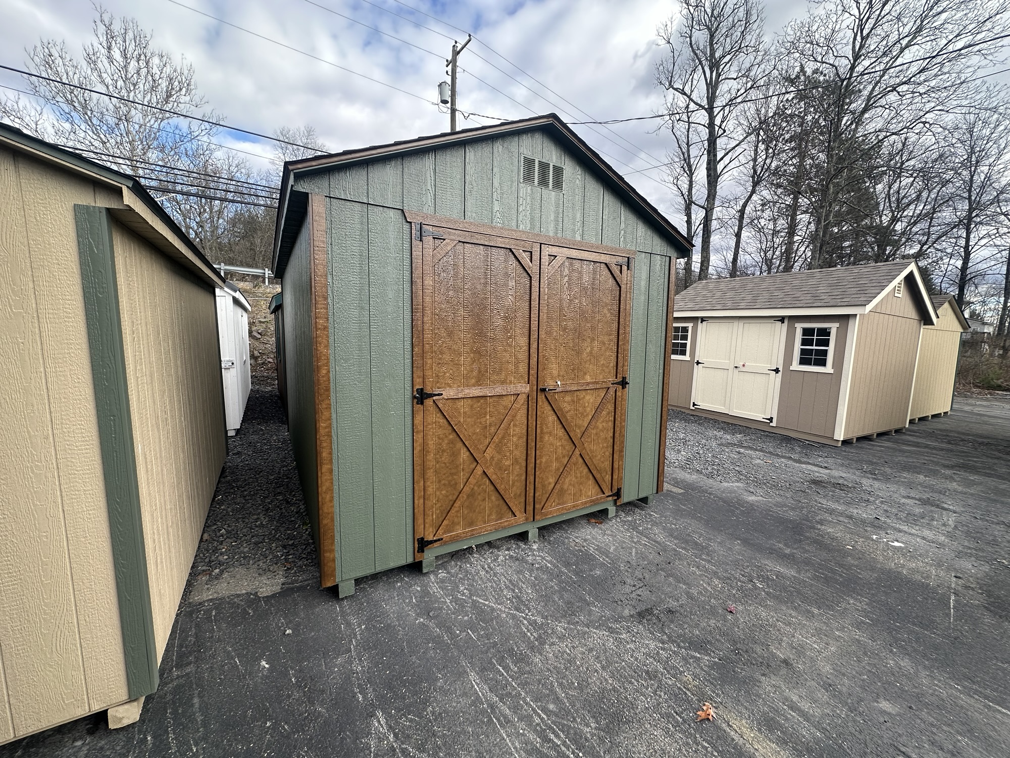 10x14 A-frame in T-111