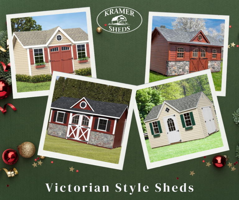 Victorian-style sheds and their classic look