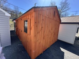 10x16 A-frame in Board and Batton