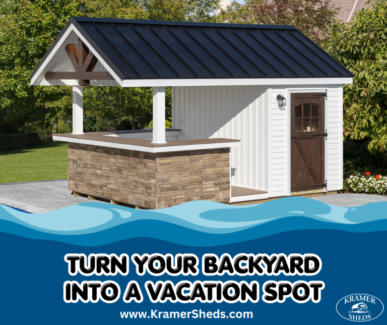 Make your backyard a vacation destination