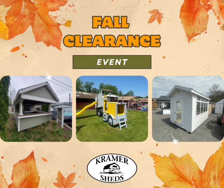 Fall Clearance Event!